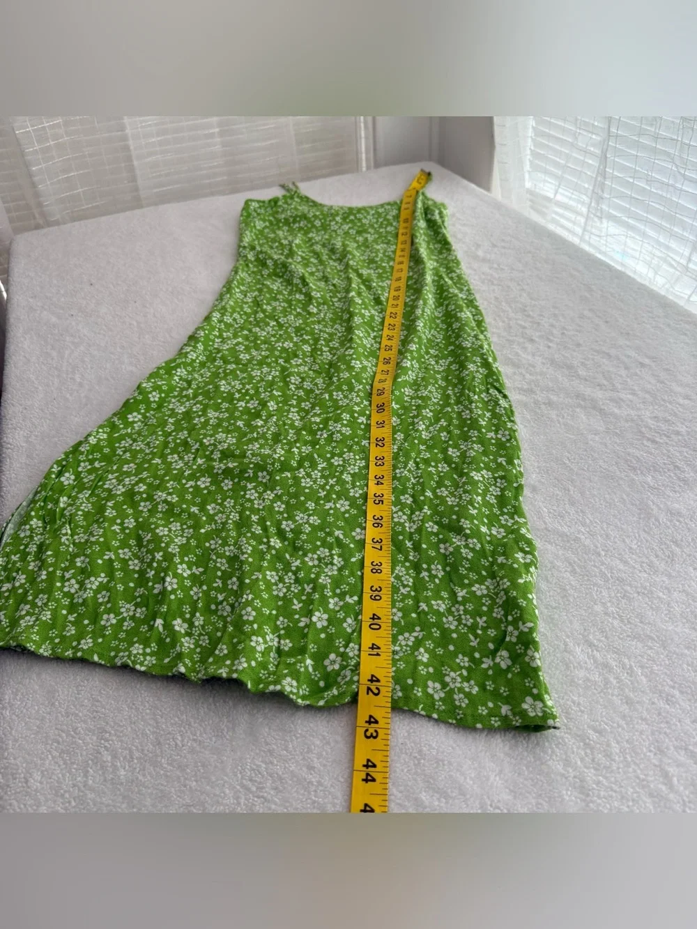 Reformation Crimini Midi Slip Dress Size 0 in Elle Light Green Sundress Casual